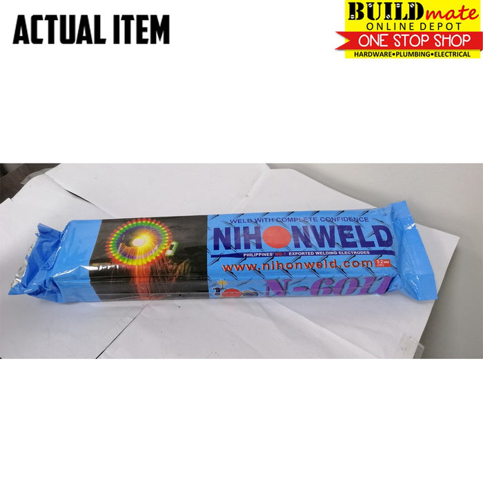 Welding Rod NIHONWELD N-6011 1/8 3.2mm SOLD PER 5Kg •BUILDMATE•
