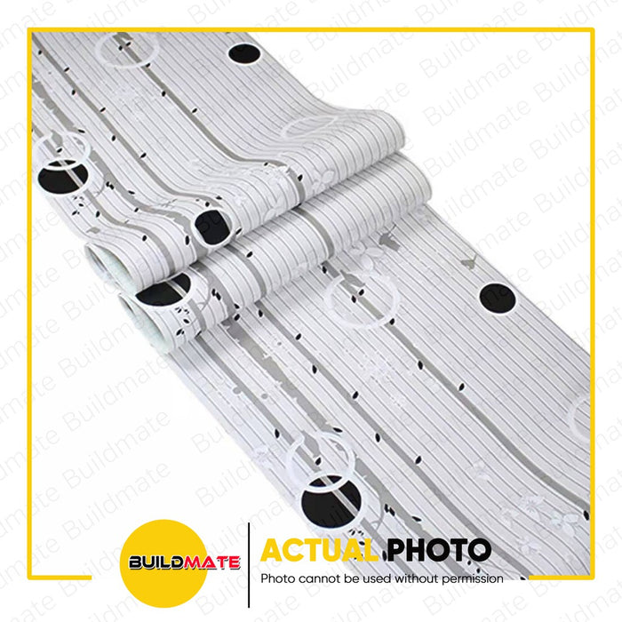 PVC Self Adhesive Home DIY Wallpaper Wall Paper for wall decor furniture 10m x 45cm •BUILDMATE•