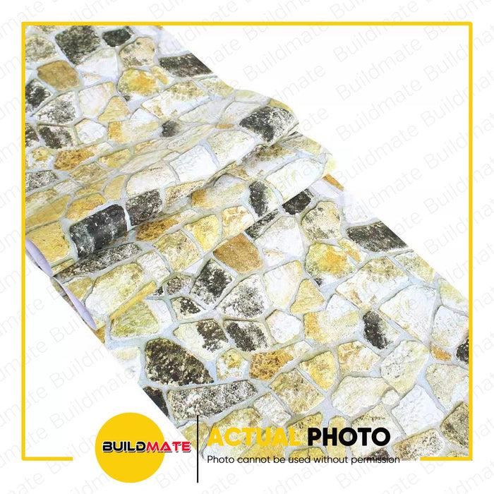 PVC Self Adhesive Home DIY Wallpaper Wall Paper for wall decor furniture 10m x 45cm •BUILDMATE•