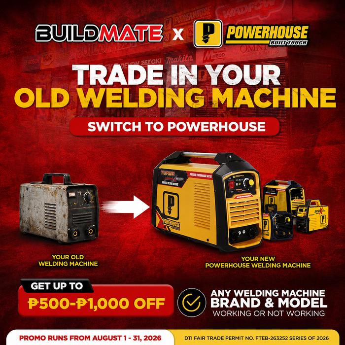 Trade In Your Old Welding Machine and Switch to Powerhouse at Buildmate