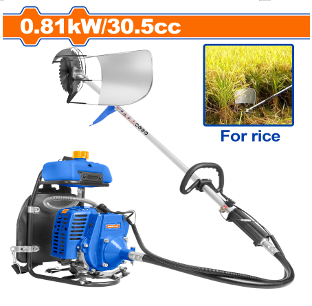 Buildmate x Wadfow Gasoline Paddy Cutting Machine 30.5CC 0.81KW WGM5A31 WPT