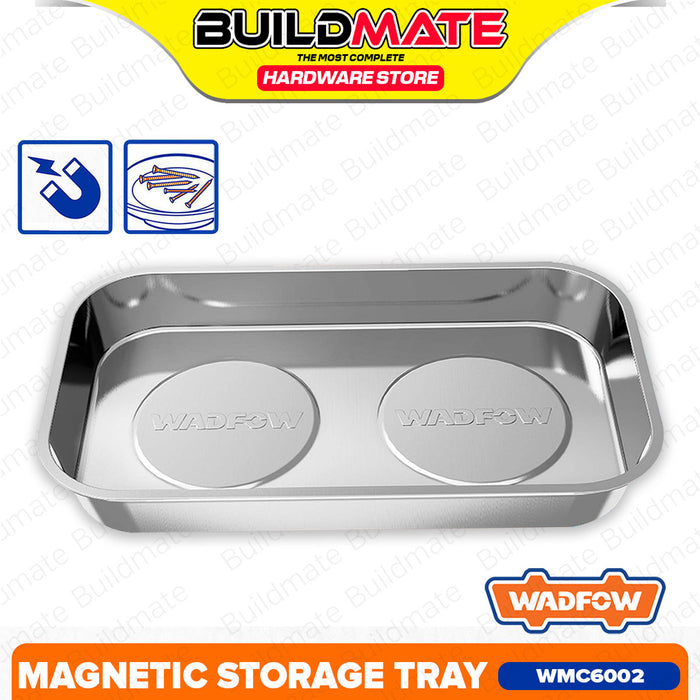 WADFOW Magnetic Storage Tray Round & Rectangular Stainless Steel Ideal For Bolts, Nuts & Screw SOLD PER PIECE WHT