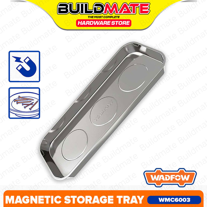 WADFOW Magnetic Storage Tray Round & Rectangular Stainless Steel Ideal For Bolts, Nuts & Screw SOLD PER PIECE WHT
