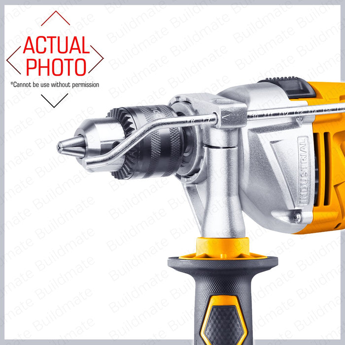 BUILDMATE Ingco 1100W 13mm Impact Drill Electric Hammer Drill Function Variable Speed for Wood • IPT