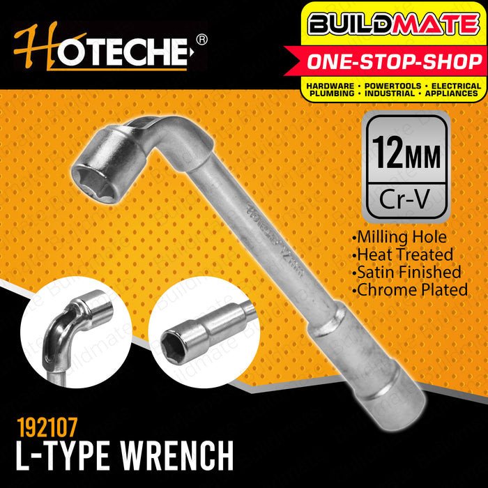 Hoteche L-Type Wrench 8mm/10mm/12mm/14mm/17mm/19mm SOLD PER PIECE •BUILDMATE• 