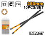 INGCO 10pcs/Set Impact Screwdriver Bit SDBIM11T2563 SDBIM11T25103 IHT - BUILDMATE