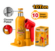 INGCO 2, 5, 10 Ton Hydraulic Bottle Jack for Auto Repair & Maintenance HBJ204 HBJ504 HBJ1004 IHT - BUILDMATE