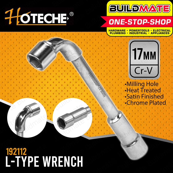 Hoteche L-Type Wrench 8mm/10mm/12mm/14mm/17mm/19mm SOLD PER PIECE •BUILDMATE• 