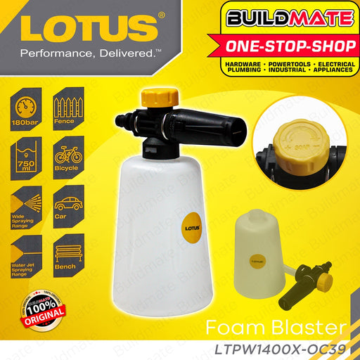 LOTUS Foam Blaster 750ML Car Soap Foam Sprayer Washer Bottle Fence Spr —  Buildmate