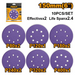 INGCO Purple Sanding Disc for Efficient Surface Sanding AKRS150102 IHT - BUILDMATE
