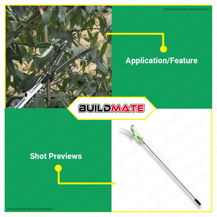 HOYOMA JAPAN Telescopic Plant Branch Tree Pruner Cutter Saw HT-TPEH3 •BUILDMATE•