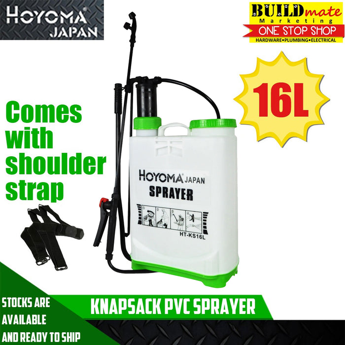 HOYOMA / ZEKOKI Knapsack PVC Sprayer 16L 20L •BUILDMATE•