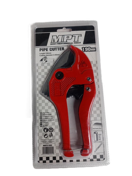 MPT 190mm | 230mm PVC Pipe Cutter Heady Duty MHF01002 | MHF01003 HT •MOST PROFESSIONAL TOOLS •