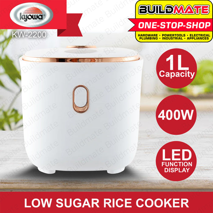 Cookmate Rice Cooker BUILDMATE Kyowa Low Sugar Rice Cooker 400W 1L 5 CUPS Automatic Electri ...