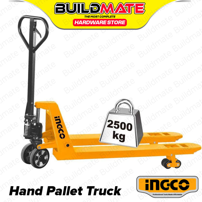 BUILDMATE Wadfow Hand Pallet Truck 2500kg - 3000kg Hydraulic Jack Forklift Truck Pallet Jack HHPT01251 / HHPT01301 - IHT