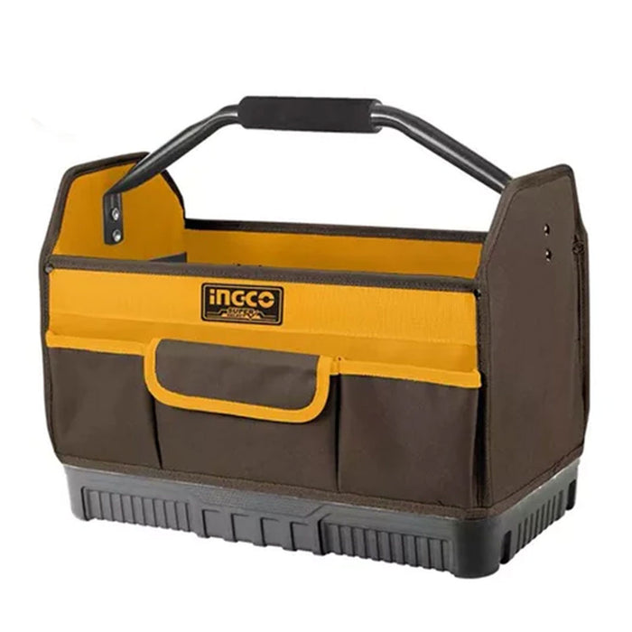 BUILDMATE Ingco 16" Inch Tool Bag Baggage Organizer Storage Box Multi-purpose Polyester Bag - IHT