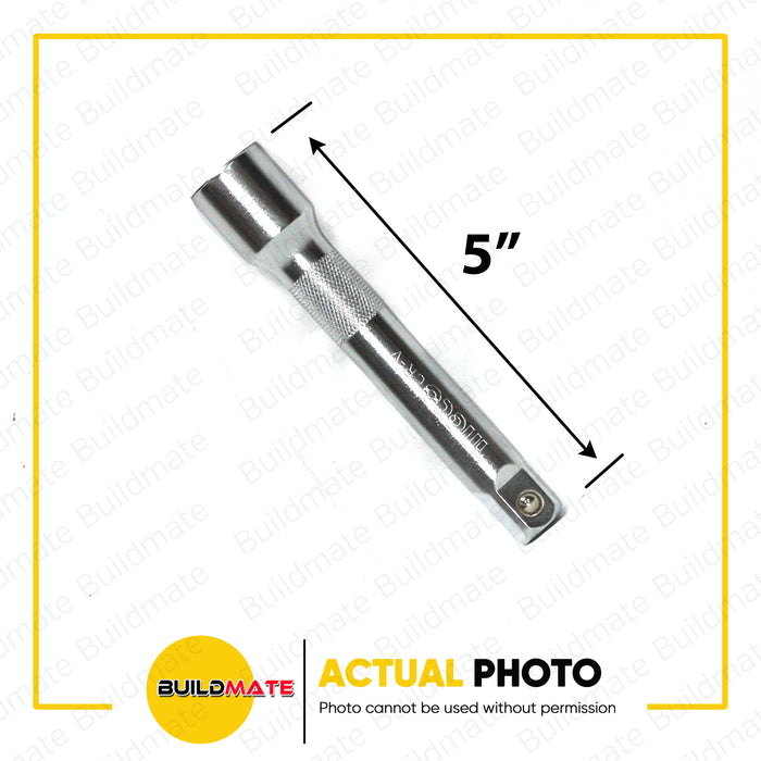 INGCO 1/2 Drive Extension Bar 5" Inch 125MM Drive Socket Extension Bar CR-V HEB12051 •BUILDMATE• IHT