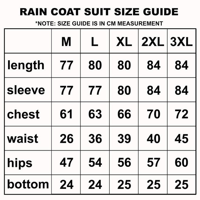 BUILDMATE Ingco New PVC Rain Suit Set M-3XL Waterproof Zippered Hooded Raincoat Outdoor Rain Gear HRCTSKT031 - IHT