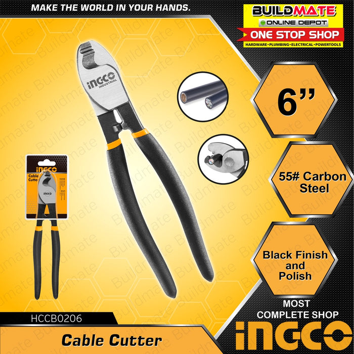 INGCO Cable Cutter 6" 120mm HCCB0206 •BUILDMATE• IHT