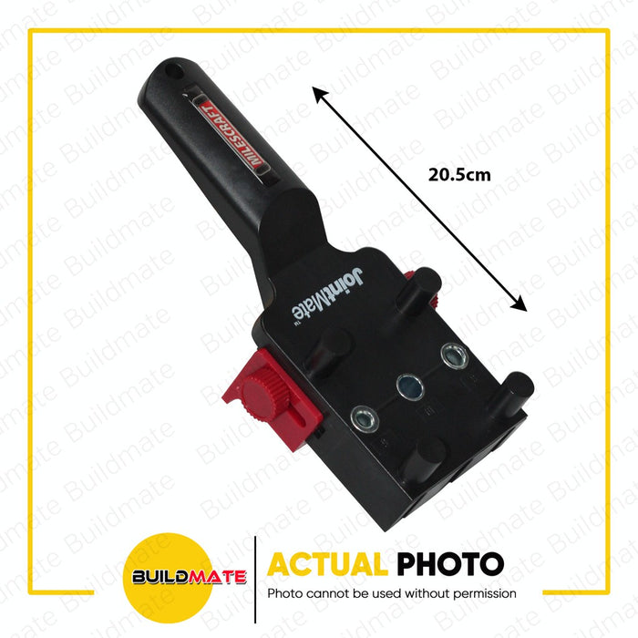 MILESCRAFT Jointmate 6mm, 8mm, 10mm Joint Mate #1369 | #1382 Handheld Dowel Jig for Corner, Edge, and Surface Joints with 3 Metal Bushing Sizes Self-Centering Pins •BUILDMATE•