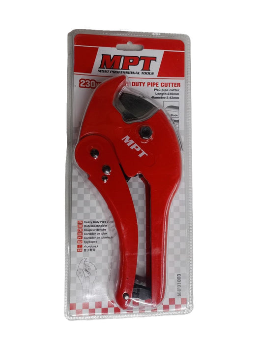 MPT 190mm | 230mm PVC Pipe Cutter Heady Duty MHF01002 | MHF01003 HT •MOST PROFESSIONAL TOOLS •