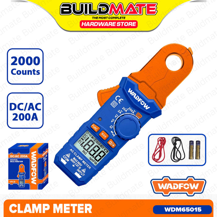 BUILDMATE Wadfow 200A DC/AC Clamp Meter with 2000 Counts WDM65015 - WPT