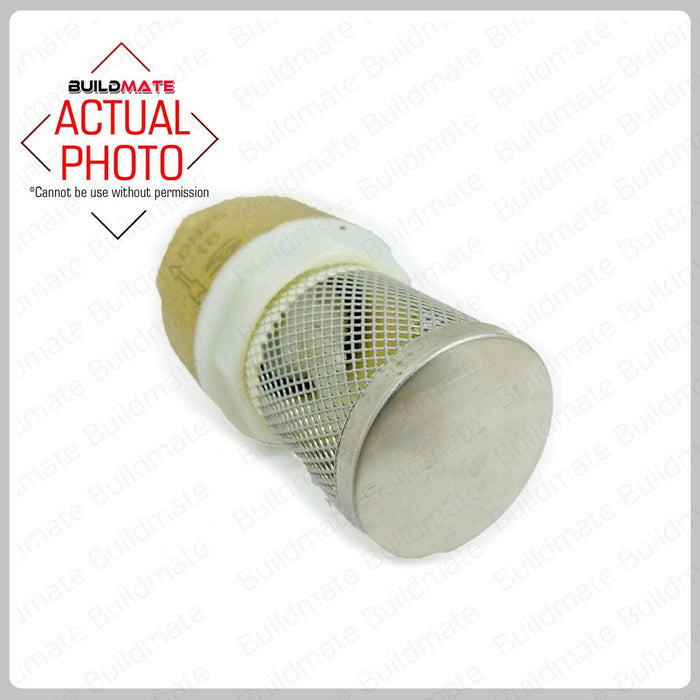 MAXTEN Brass Foot Valve with Screen 150KG MTC-B1303 •BUILDMATE•