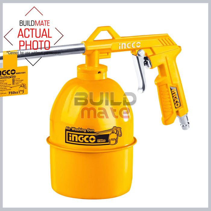 BUILDMATE Ingco Air Washing Gun 750CC Cleaning Gun Car Interior Spraying Washing Gun Cleaning Air Gun Car Washing Tool AWG1001 • IHT