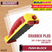 BUILDMATE Milescraft Grabber Plus Multi-purpose Push Block with Locking Heels for ripping or Routing GrabberPlus #3405