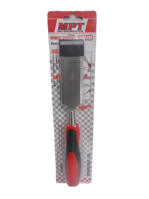 MPT Wood Chisel 6MM - 50MM Wood Carving Flat Chisel Pait / Paet Firmer Chisel Wood Working Chisel Hand Chisel For Woodworking Sharp Blade Durable Edge HT