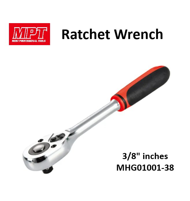 MPT 1/4" | 3/8" Ratchet Wrench MHG01001-14 | MHG01001-38 HT • MOST PROFESSIONAL TOOLS •