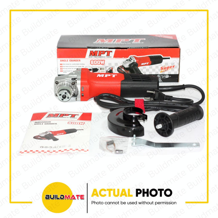 BUILDMATE MPT Angle Grinder 800W Electric Grinding Machine MAG8003R / MAG8008R