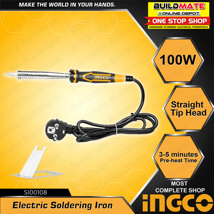 INGCO Electric Soldering Iron SI00108 •BUILDMATE• IHT