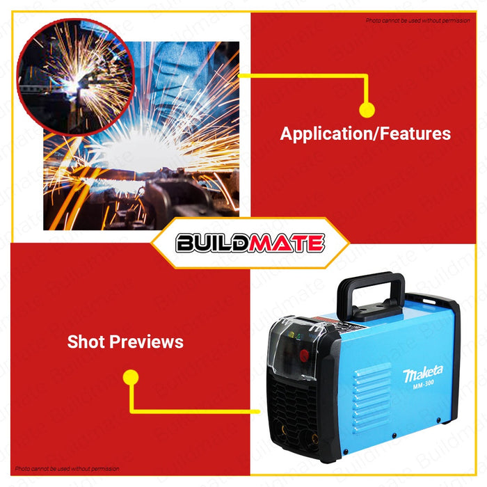 BUILDMATE MKT 300A Portable Inverter Welding Machine Metal Welder MMA300A • MKT