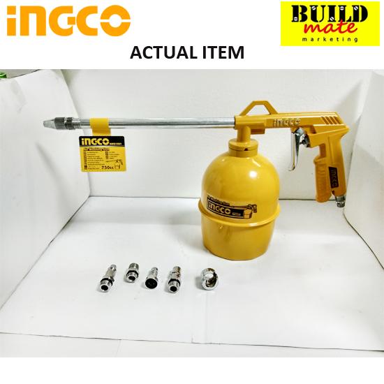 BUILDMATE Ingco Air Washing Gun 750CC Cleaning Gun Car Interior Spraying Washing Gun Cleaning Air Gun Car Washing Tool AWG1001 • IHT
