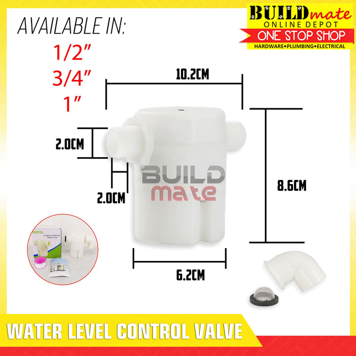 CXZTCL Automatic Water Level Control Float Valve Switch Inside Type •BUILDMATE•