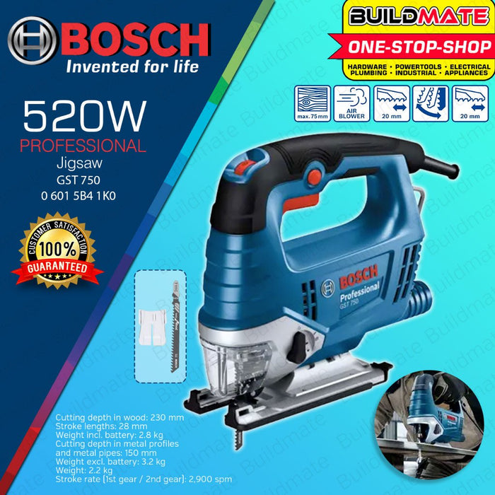 BOSCH Electric Jigsaw 500W / 520W Wood Cutter Cutting Woodworking GST 700 / GST 750 •BUILDMATE• COC