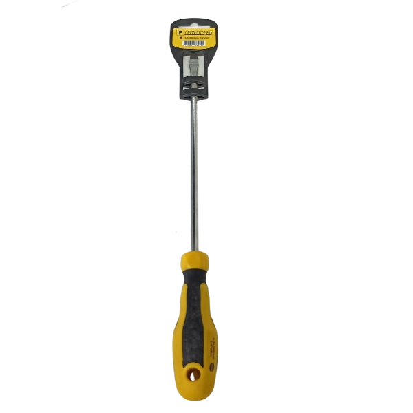 PowerHouse Cushion Grip Flat Screwdriver | 6.5x200mm / 6.5x250mm - (T33444) (T33445)
