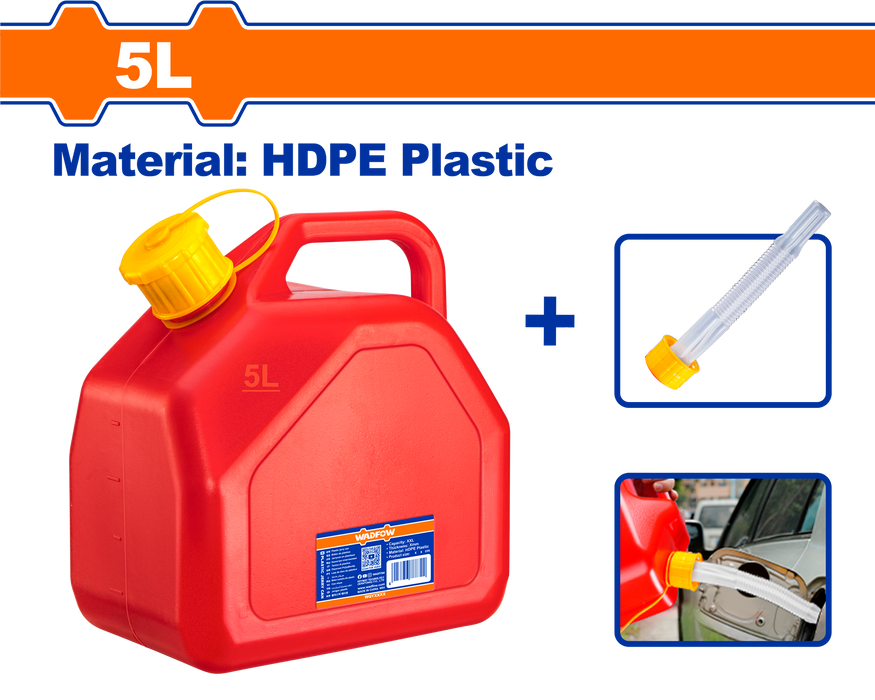Buildmate x WADFOW 5L/20L PLASTIC JERRY CAN WQY2305