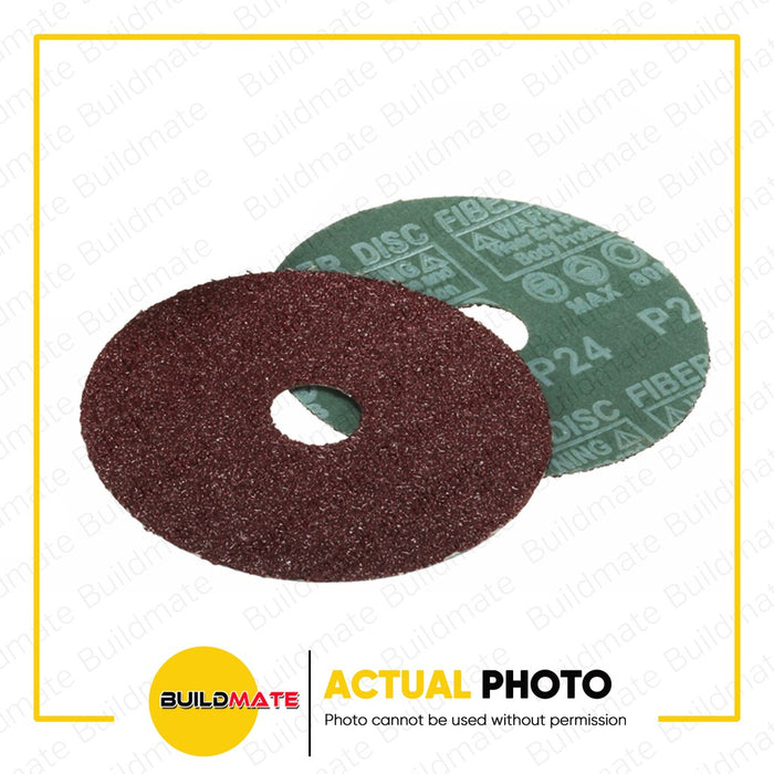 BUILDMATE Hoyoma Sanding Disc Fiber Abrasive GRIT# 24 - 240 Polishing Sandpaper Grinding for Wood SOLD PER PIECE