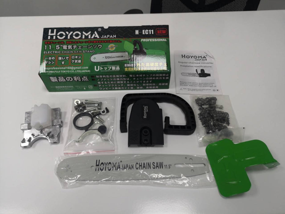 Hoyoma Angle Grinder Chainsaw Stand Attachment Adaptor 12 inches - BUILDMATE - HYMHT