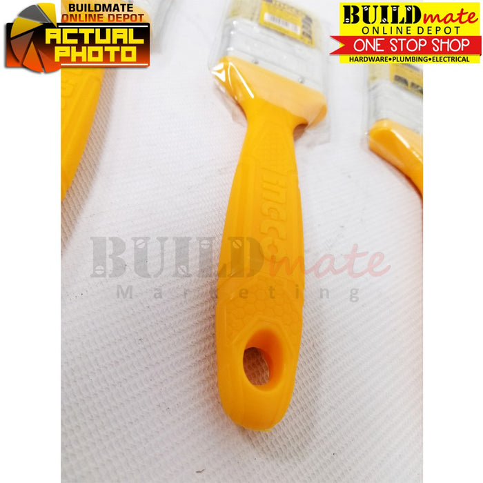 INGCO Paint Brush Plastic Handle for Oil-Based Paint 1"|1.5"|2"|3"|4" SOLD PER PIECE •BUILDMATE• IHT