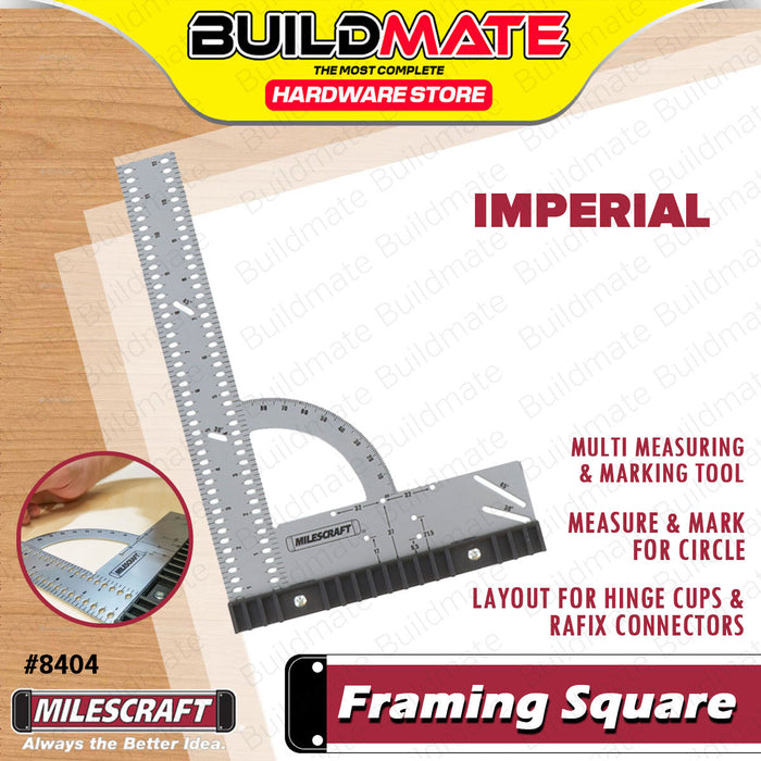 BUILDMATE Milescraft Framing Square 12
