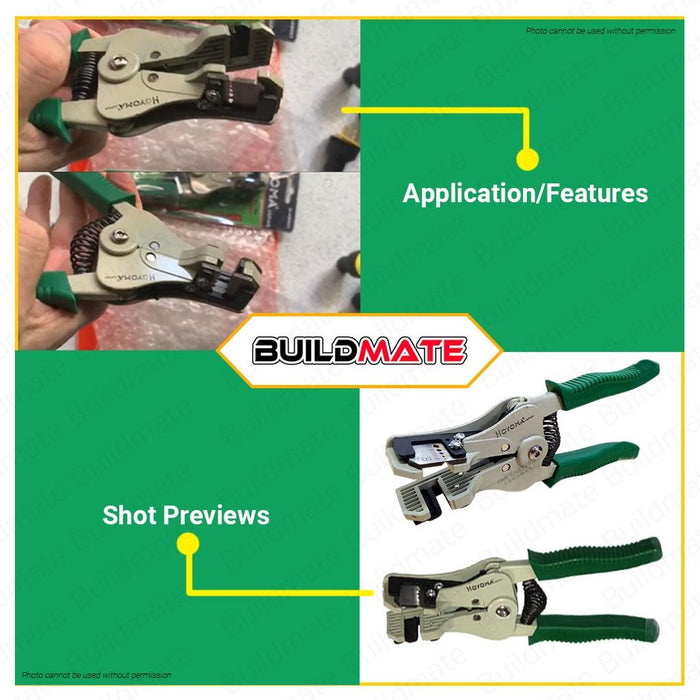 HOYOMA Automatic Wire Stripper H-AWS01 •BUILDMATE• HYMHT