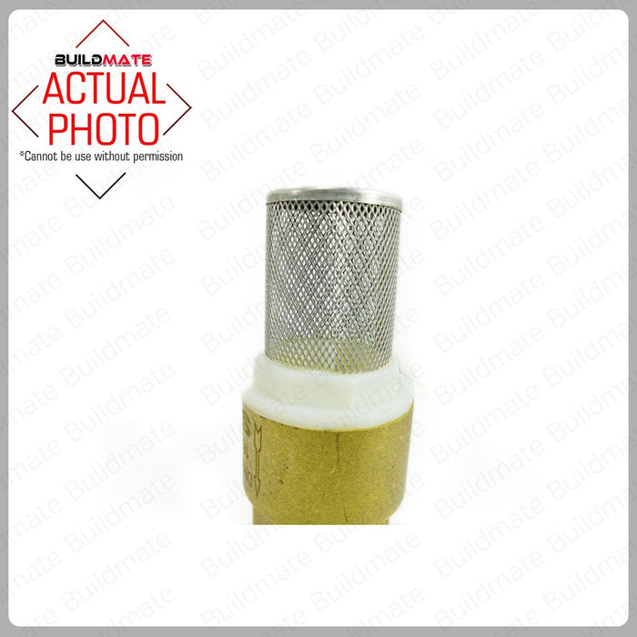 MAXTEN Brass Foot Valve with Screen 150KG MTC-B1303 •BUILDMATE•