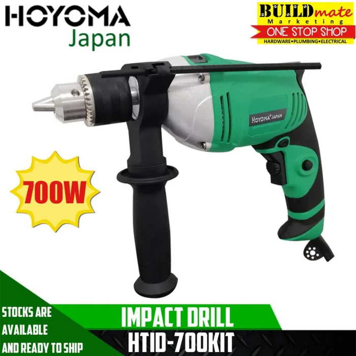 FUJIMA Impact Drill Tool Kit 28PCS/SET 720W FT-ID720KIT / HOYOMA HTID-700KIT •BUILDMATE•