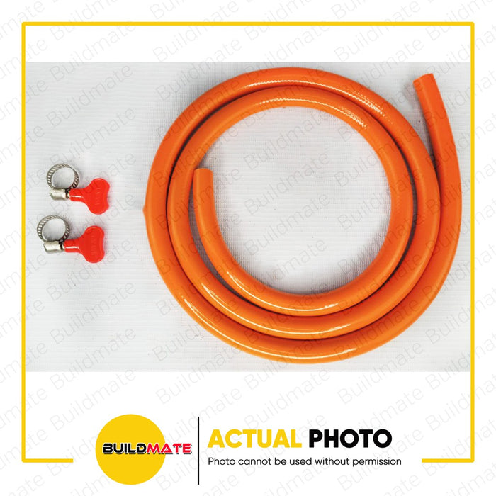 LPG Hose 300 PSI 3/8" x 1.5m High Quality •BUILDMATE•