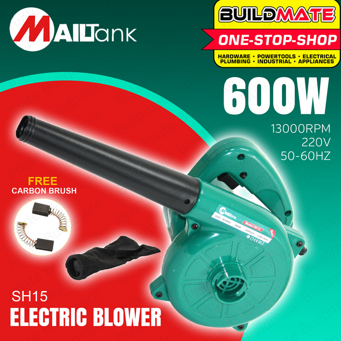 BUILDMATE Hoyoma | Mailtank Electric Air Blower 600W Hand Operated Dust Cleaner With Dust Bag & Vacuum Function Blow Machine Power Tools SH15 / HT-EB600