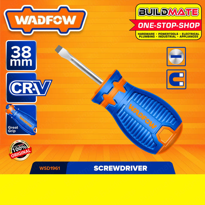 WADFOW Slotted & Phillips Screwdrivers 38mm | 100mm | 150mm | 200mm [SOLD PER PIECE] •BUILDMATE• WHT
