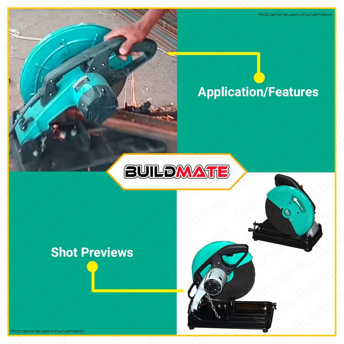 FLASH DEAL! MAILTANK Chop Saw Cut Off Machine Ø355mm 2000W SH45 •BUILDMATE•